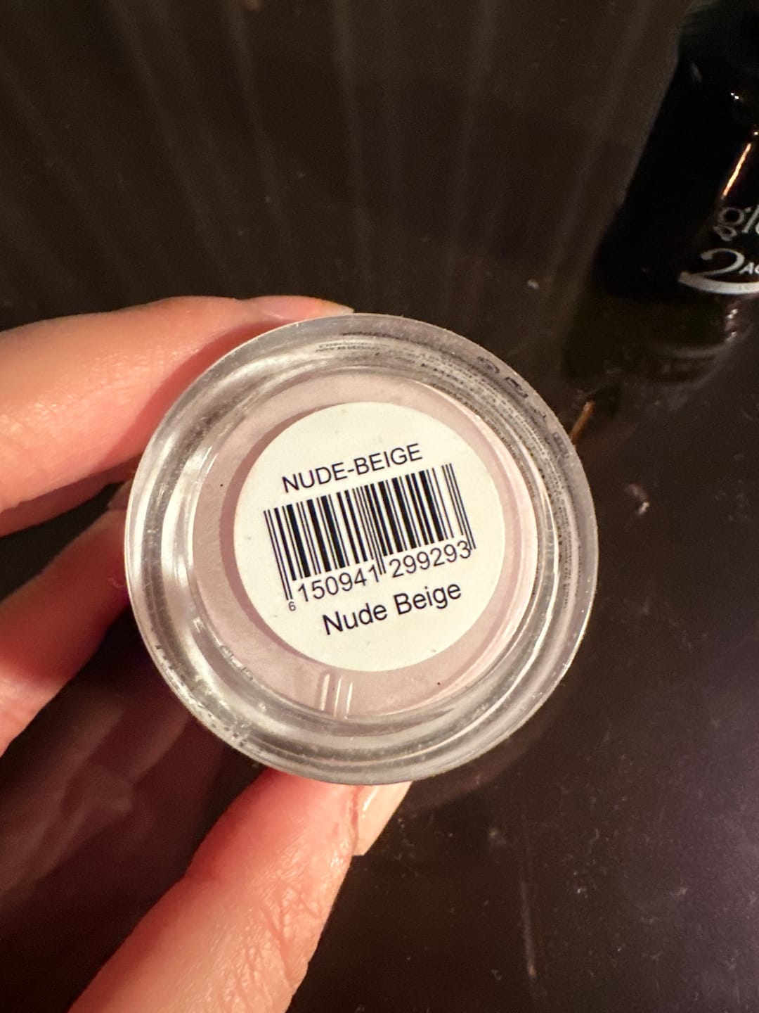 Customer photo review of Nude Beige Dipping Powder