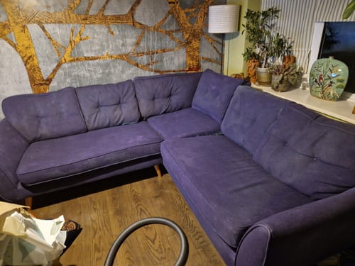 Customer photo review of Fabric Paint -- Purple