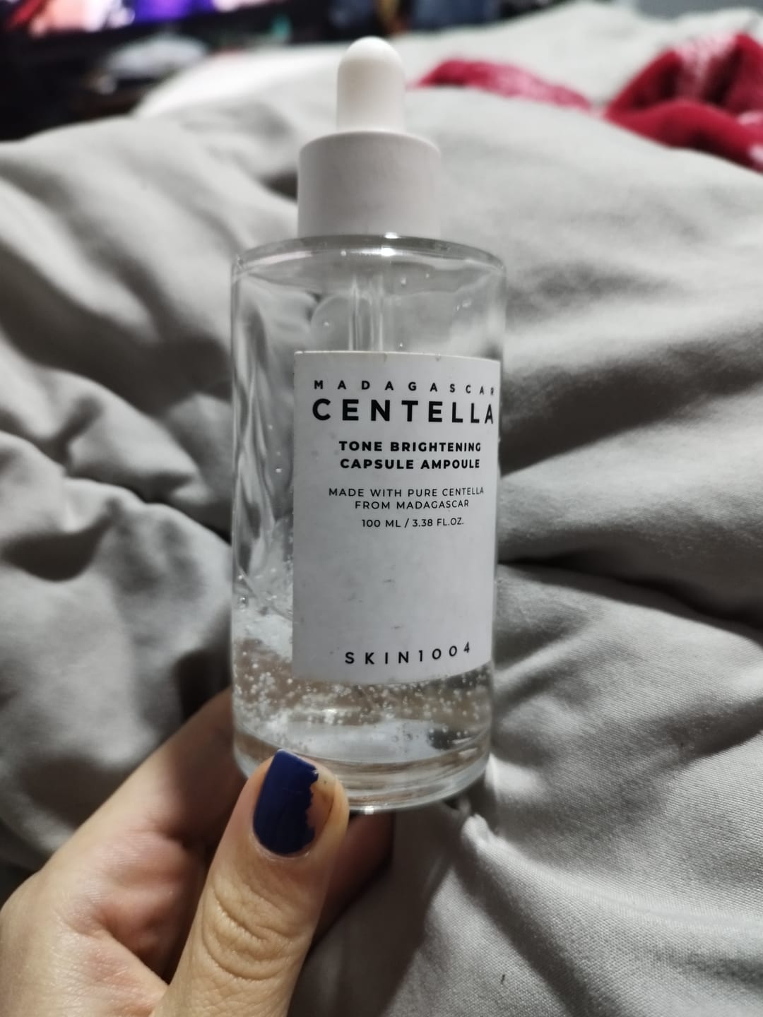 Customer photo review of Tone Brightening Capsule Ampoule
