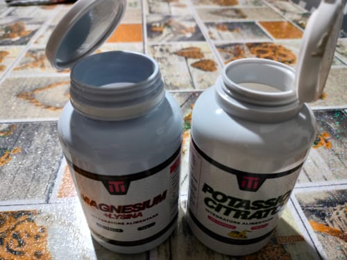 Customer photo review of Potassio Citrato puro al 100% - 160 cps