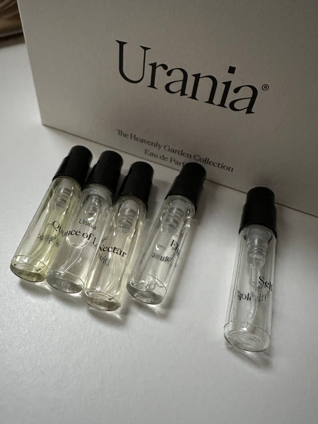Customer photo review of Discovery Set 5 x 2mL - The Heavenly Garden Collection