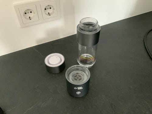 Customer photo review of Wasserstoff-Wasserflasche