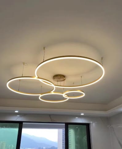 Customer photo review of Tap-Light® Solevita Moderne LED Deckenleuchte dimmbar für Wohnzimmer