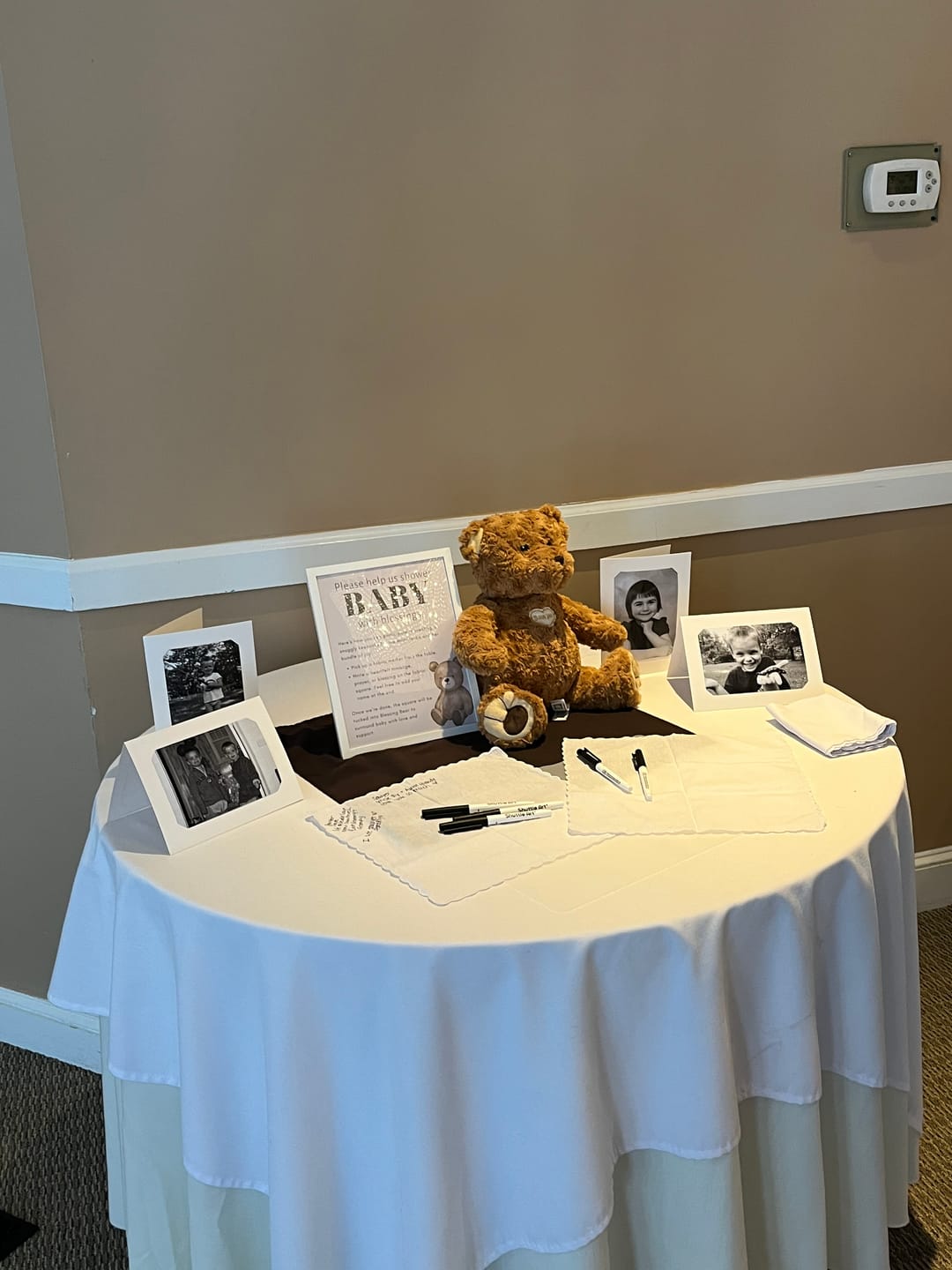 Customer photo review of Toffee Blessing Bear™
