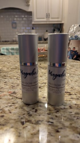 Customer photo review of Ultra Moisturizing Facial Cream