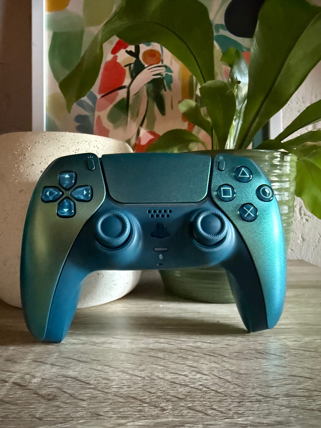 Customer photo review of PlayStation 5 (PS5) DualSense Wireless Controller - Chroma Teal