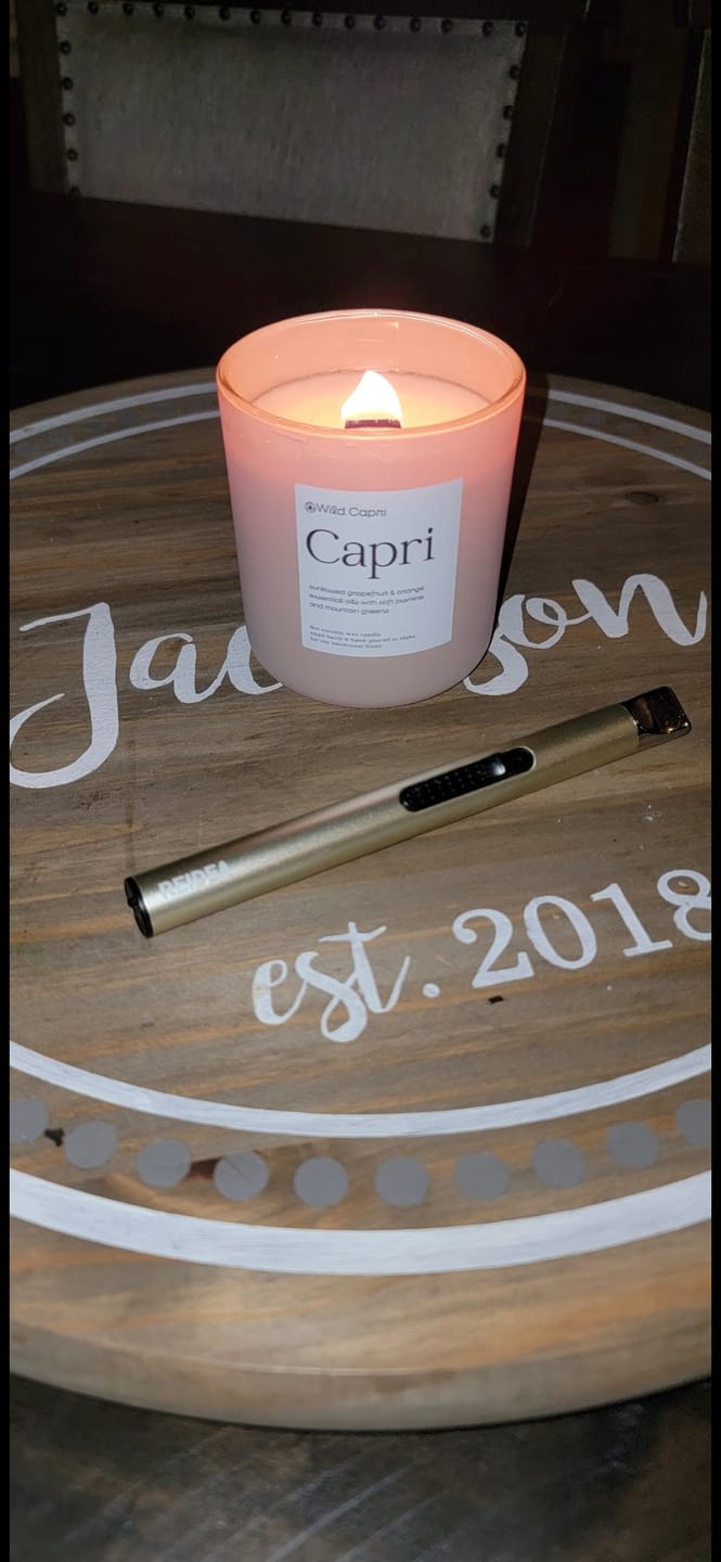Customer photo review of Capri Candle