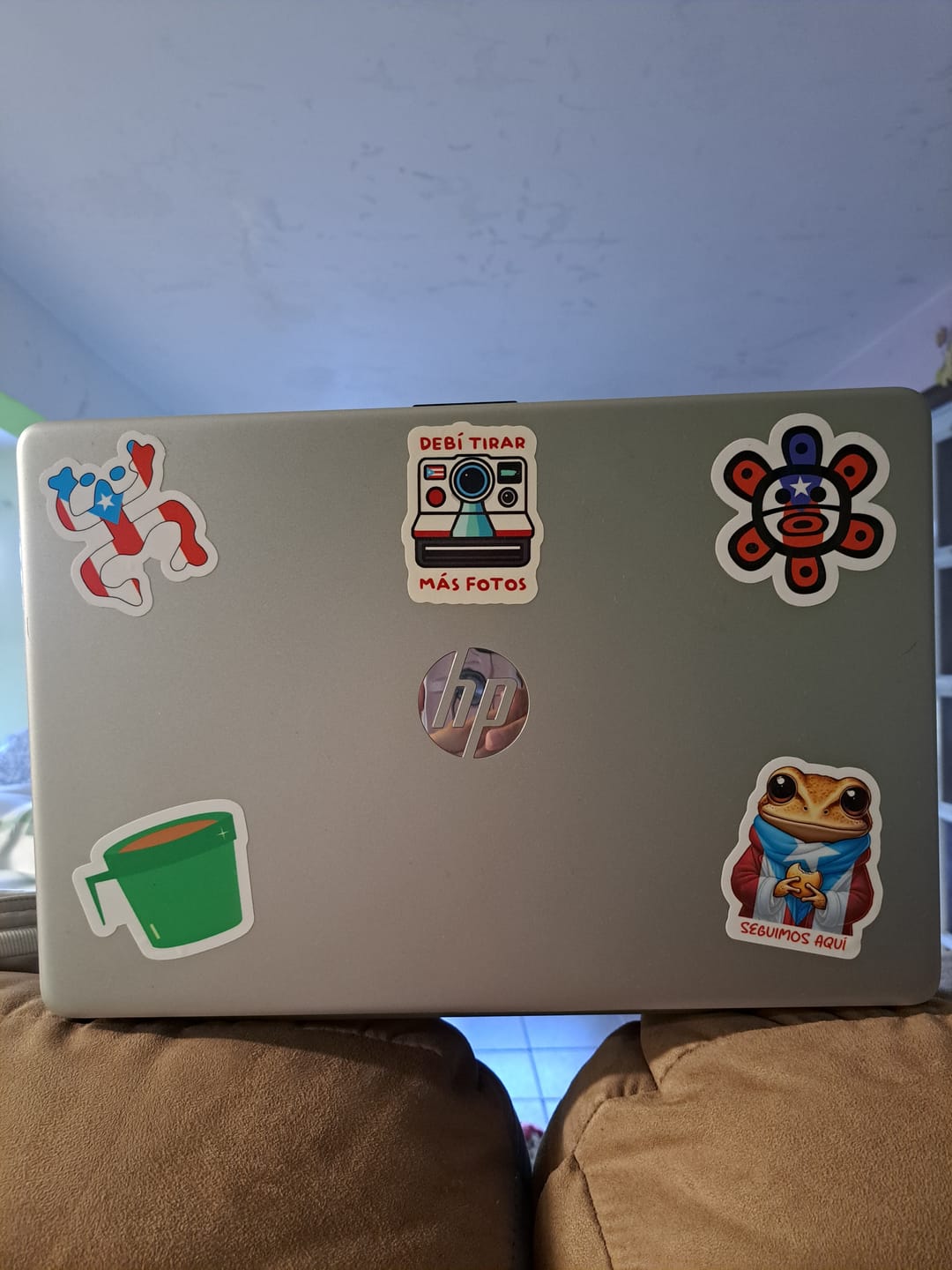 Customer photo review of Tacita Verde (Sticker Laminado)