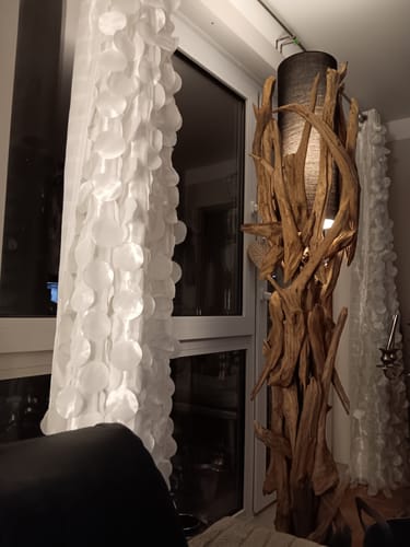 Customer photo review of ExotischerLeben Stehlampe Treibholz VILLA, ohne Leuchtmittel, E27, Unikat, E27, Nachhaltig