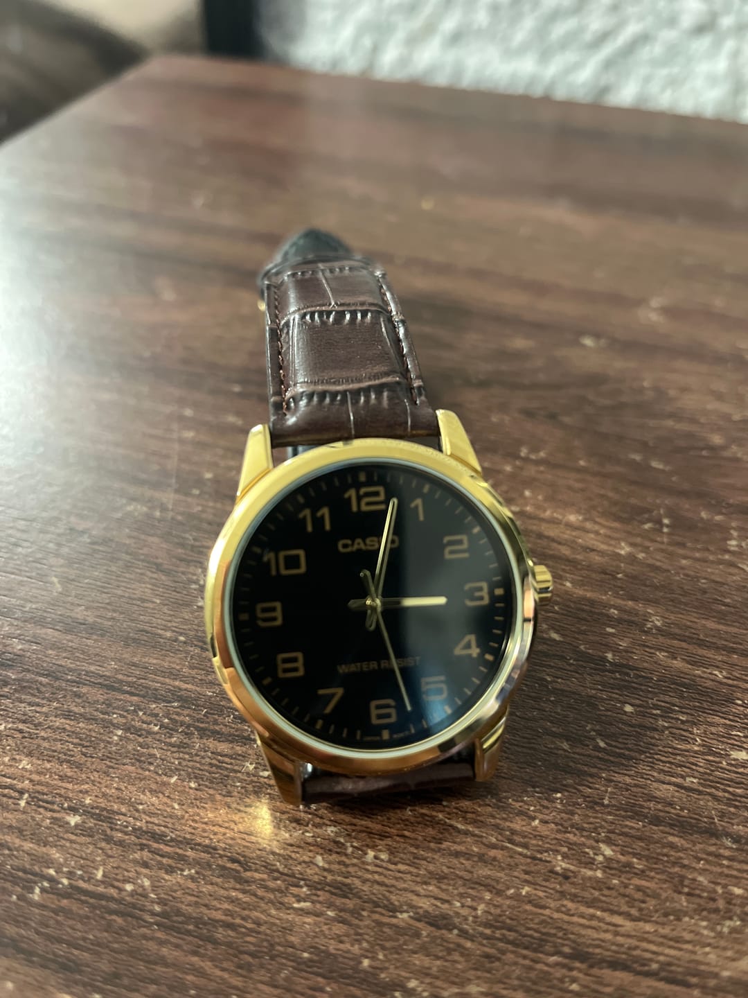 Customer photo review of Reloj Casio Análogo MTP-V001GL-1BUDF Negro Correa de Cuero