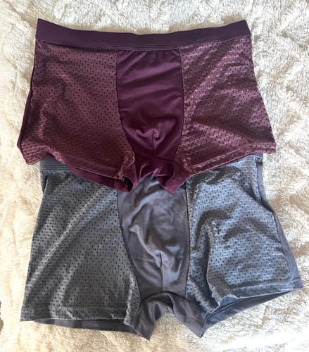 Kundenbewertung mit Foto zu Boxershorts - Premium Eisseide