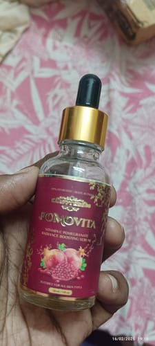 Customer photo review of Pomovita Vitamin C Radiance Boosting Serum