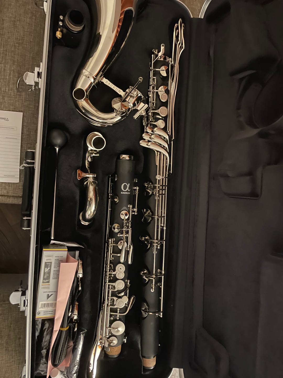 Customer photo review of Alpha Low C Bass Clarinet