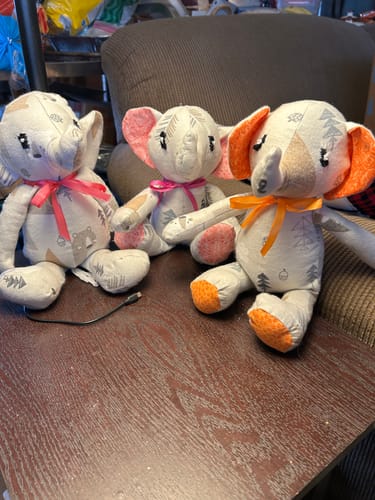 Customer photo review of 7 Exclusive Animal Pattern PDFs (Sent via Email)