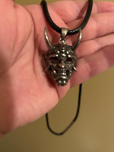 Michael L. review of Hannya Revenge Demon Pendant Necklace (50% OFF) image 1 out of 1