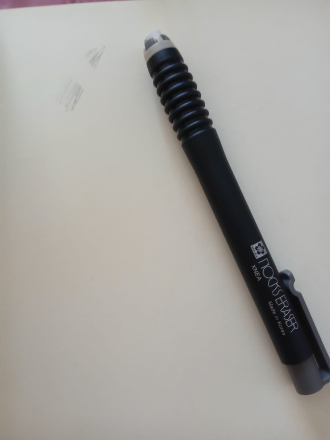 Customer photo review of Sakura Nocks Eraser - Lápiz Goma
