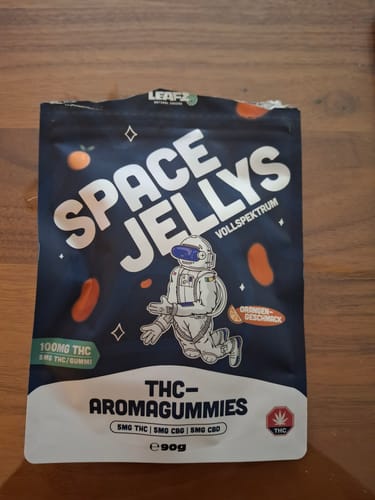 Customer photo review of THC Spacejellies Vollspektrum | 100mg THC | 20 Stk.