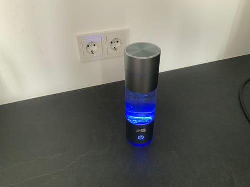Customer photo review of Wasserstoff-Wasserflasche