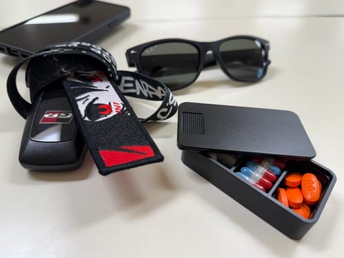 Customer photo review of Mission Pill Case