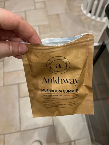 Customer photo review of Mushroom Gummies