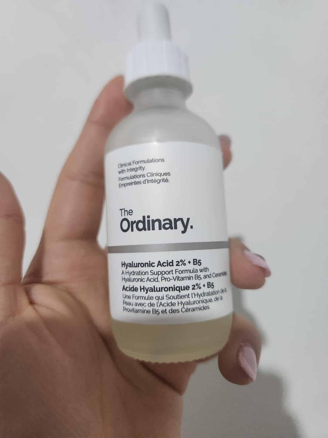 Customer photo review of Hyaluronic Acid 2% + B5 Hydrating Serum