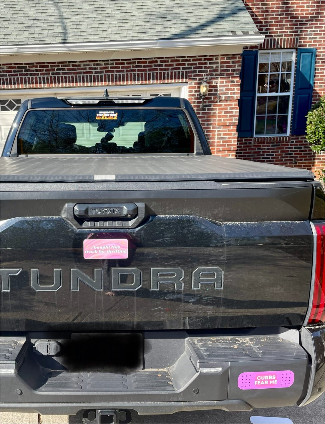 Customer photo review of Curbs fear me bandaid