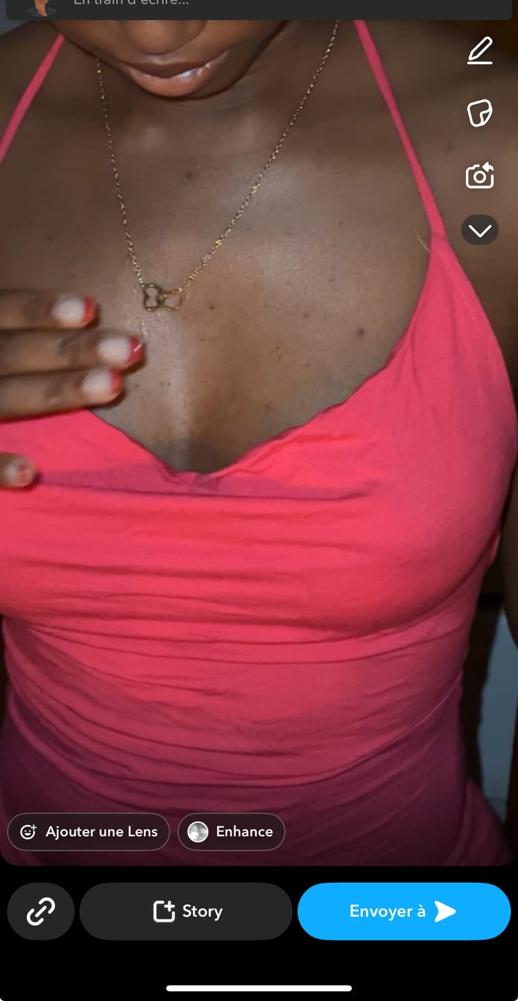 Customer photo review of Double Heart Necklace
