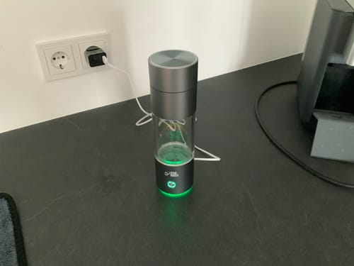 Customer photo review of Wasserstoff-Wasserflasche