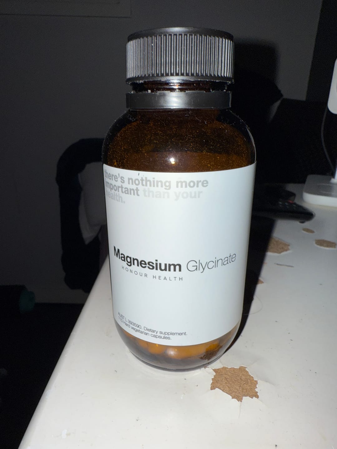 Customer photo review of Zinc Glycinate - 60 Capsules