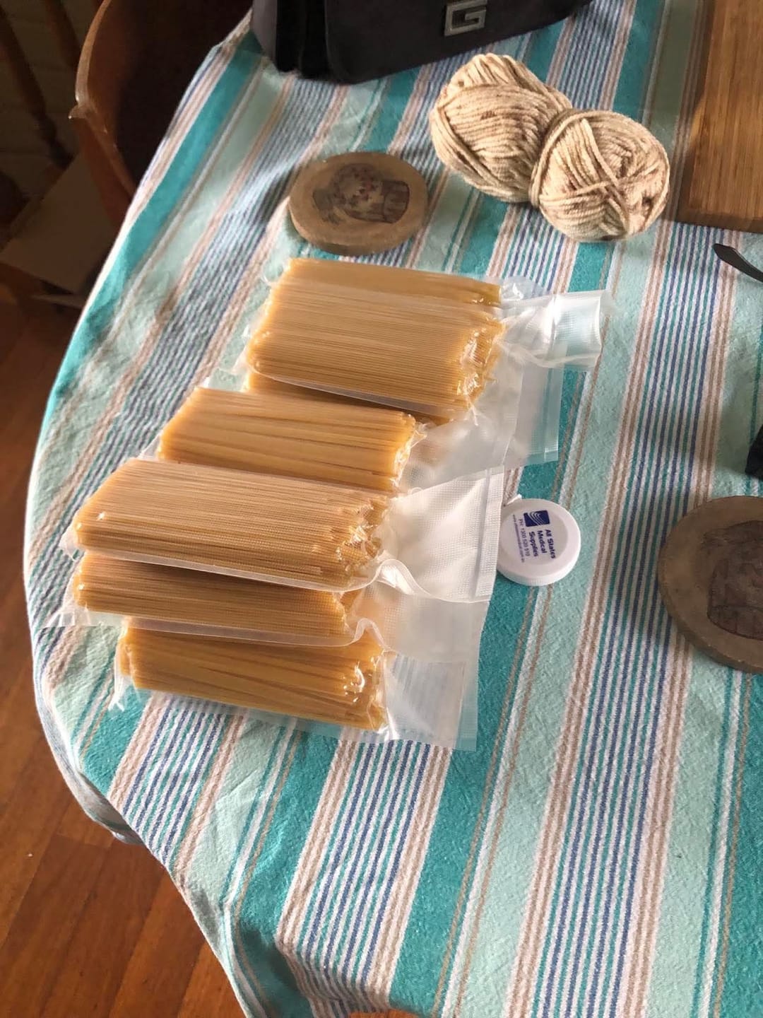 Customer photo review of Food Vacuum Sealer Bags Mixed Size Deals
