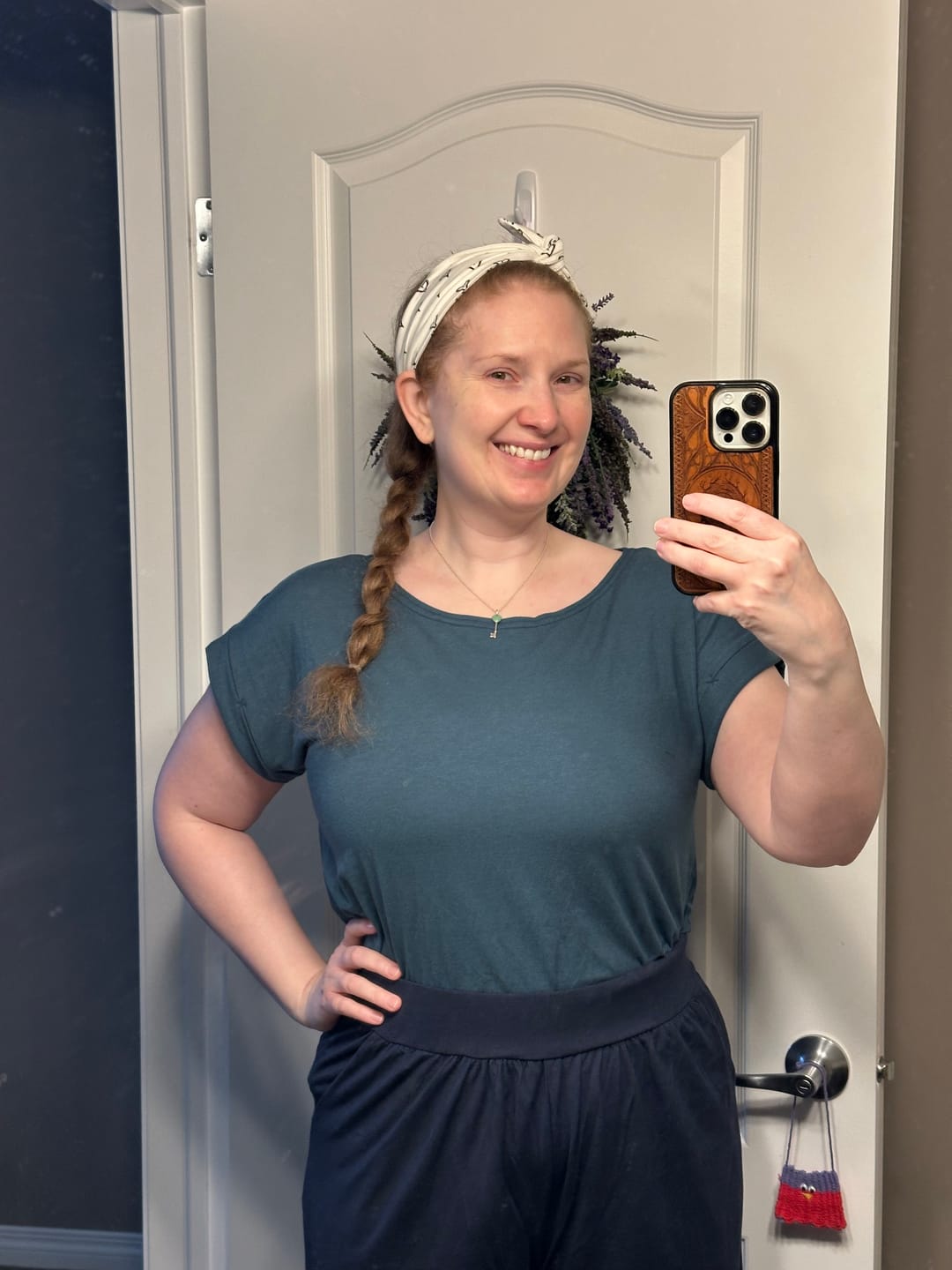 Customer photo review of *Pre-Sale* Cuff Tee