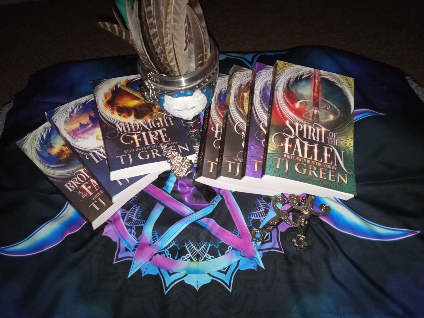 Customer photo review of White Haven Hunters Books 1 -7 (PAPERBACK BUNDLE) Complete Series!