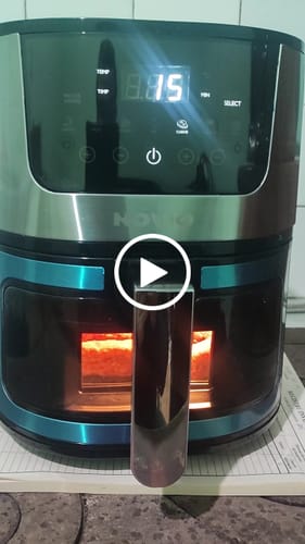 Customer video review of Air Fryer Novio Grill & Fry