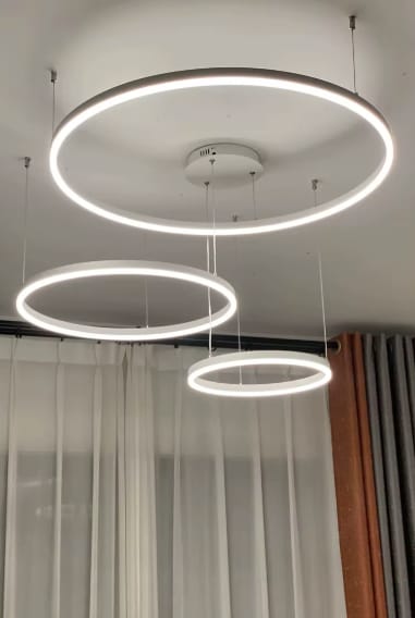 Customer photo review of Tap-Light® Solevita Moderne LED Deckenleuchte dimmbar für Wohnzimmer