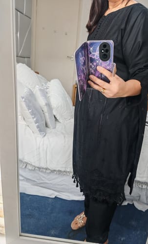 Customer photo review of F-156 - Readymade - Resham Khuda Baksh Oufti