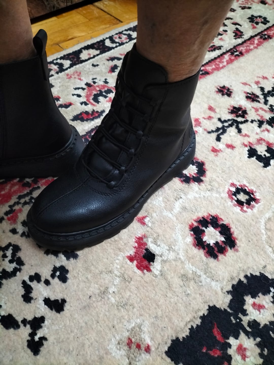 Customer photo review of Ghete Dama Piele Naturala Rieker RIEK 70450