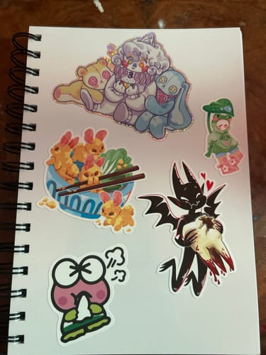 Customer photo review of Free Mystery Sticker at $30