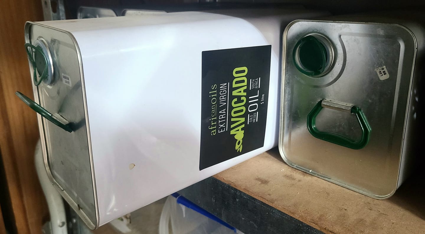 Customer photo review of 5L Extra Virgin Avocado Oil