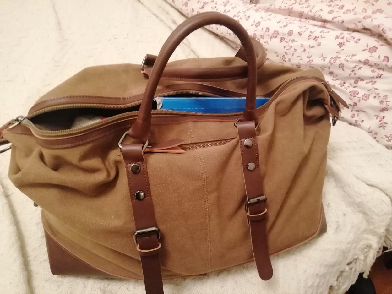 Customer photo review of Sac Canvas Voyage
