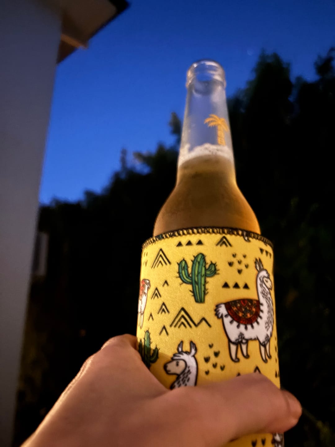 Customer photo review of Stubbyz Llamas & Cactus Stubby Cooler