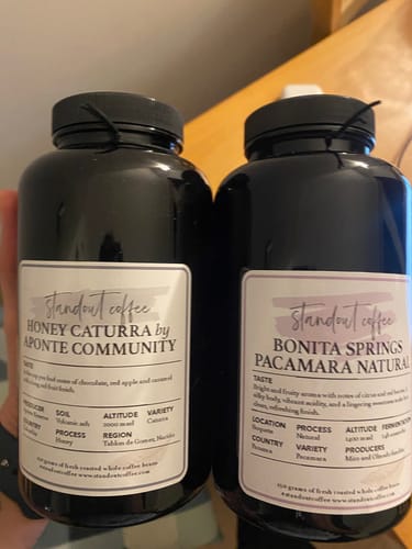 Customer photo review of Standout Specialty Coffee Subscription