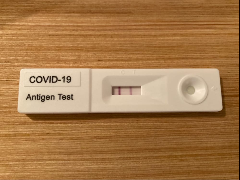Customer photo review of Artron Rapid COVID-19 Antigen Test Made in Canada