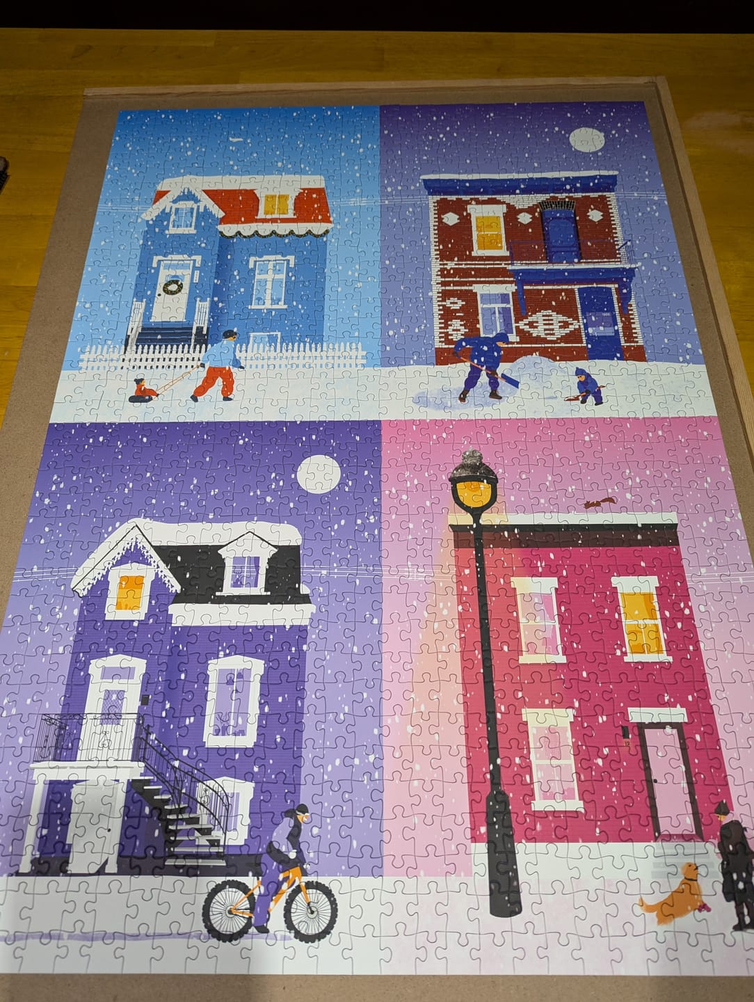 Customer photo review of Snowy in Montreal