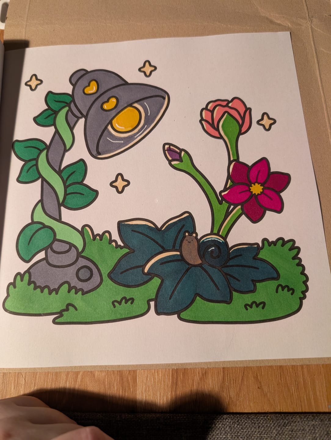 Customer photo review of Ohuhu Honolulu 6 Colors Dual Tips Alcohol Art Markers