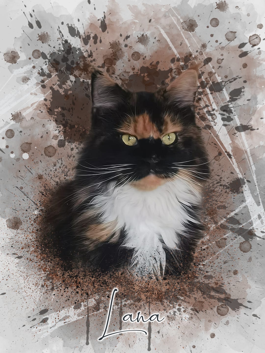 Customer photo review of Portrait Aqua Art