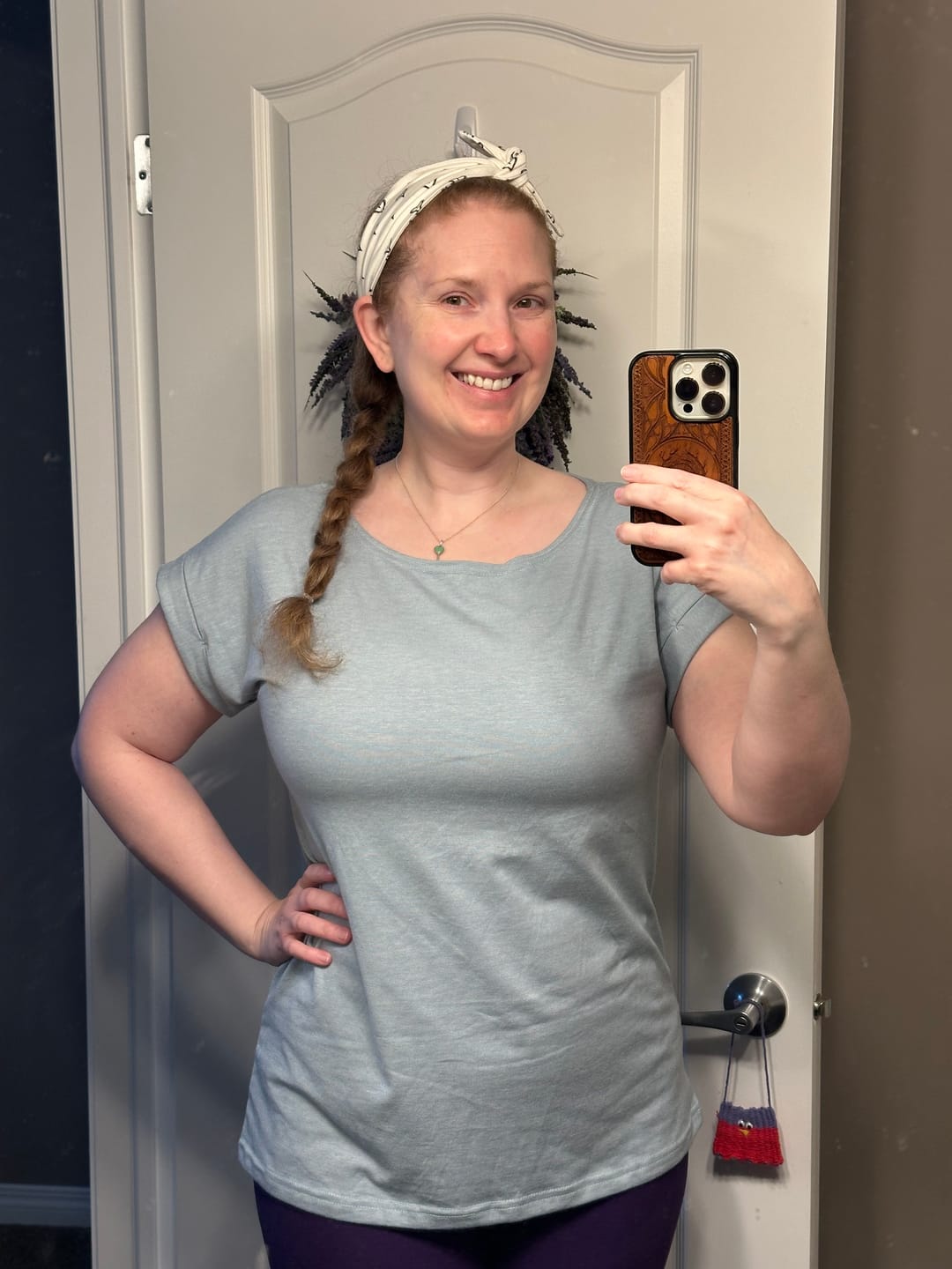 Customer photo review of *Pre-Sale* Cuff Tee