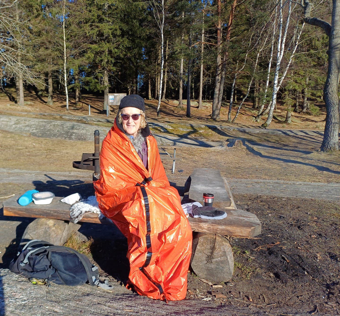 Customer photo review of Bivy Bag - Kompakt nödsovsäck + Visselpipa