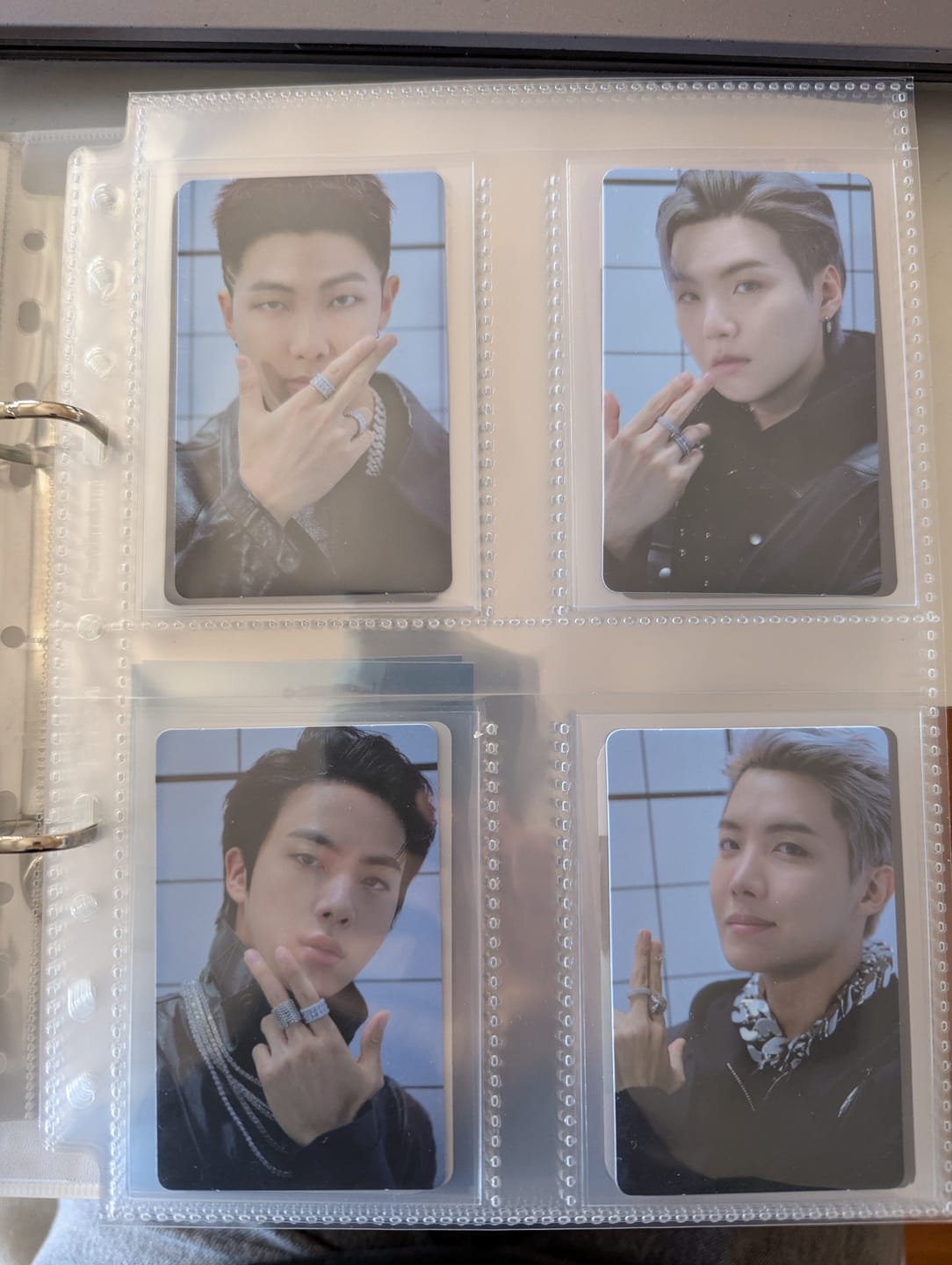 Customer photo review of [Version 2] Custom A5 pages - 4-Pocket - Standard Photocard