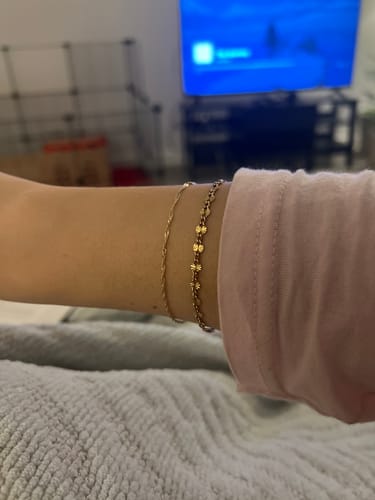 Customer photo review of Torsade Bracelet - 10 Karat Gold