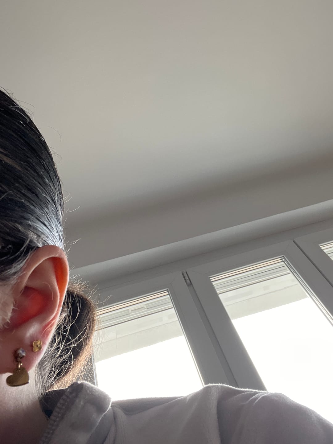 Customer photo review of Shine Clover Piercing | 18K vergoldet